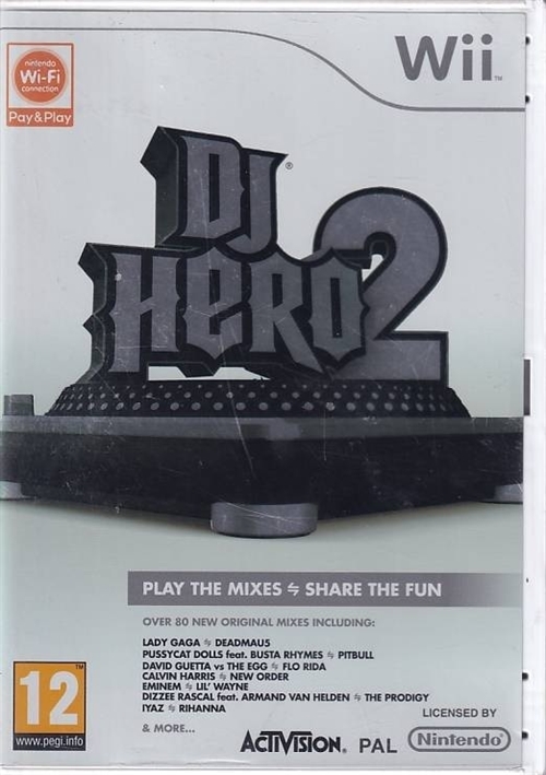 DJ Hero 2 - Nintendo Wii - (B Grade) (Used)